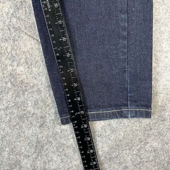 Judy Blue Mom Jeans Womens 9/29 Dark Wash Denim Straight Leg Stretch - Picture 4 of 10